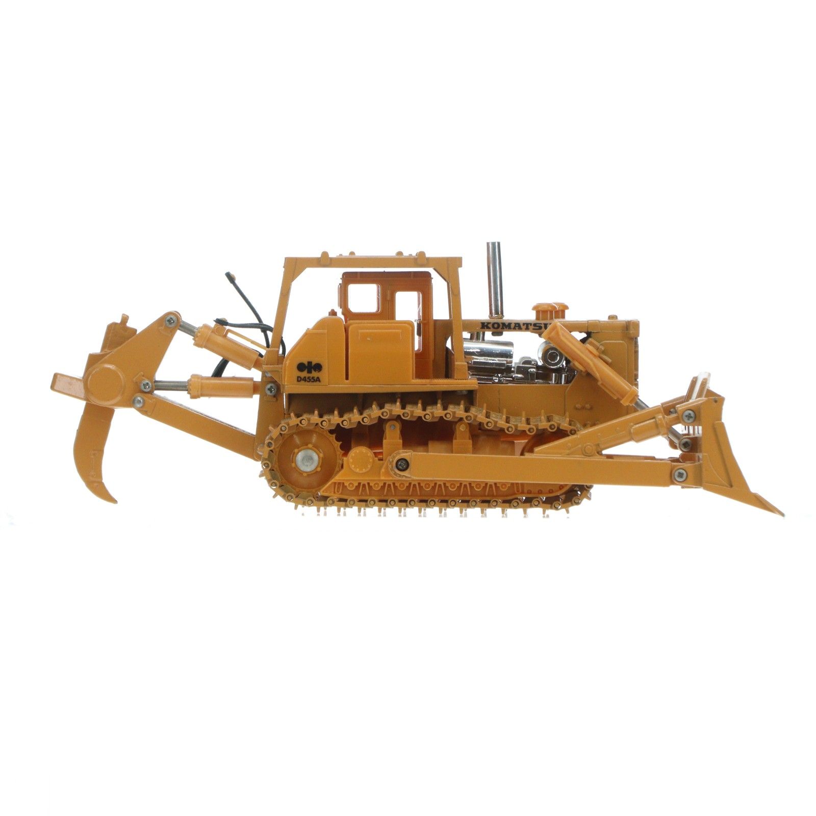 ♥ダイヤペット コマツブルドーザー D455A ヨネザワ ミニカー 1/50 ダイヤペット K-48 1/50 コマツ ブルドーザ D455A(イエロー) 完成品