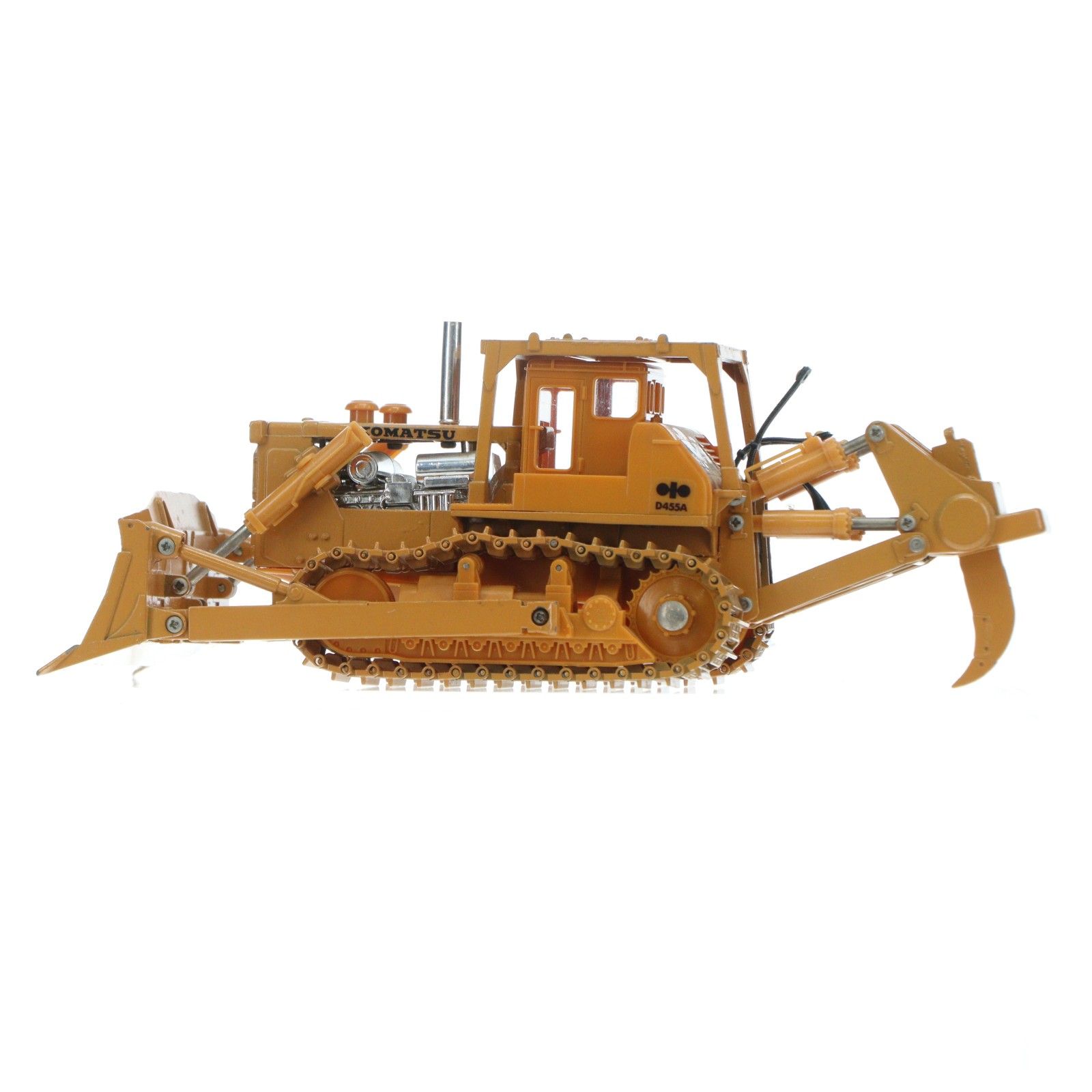 ♥ダイヤペット コマツブルドーザー D455A ヨネザワ ミニカー 1/50 ダイヤペット K-48 1/50 コマツ ブルドーザ D455A(イエロー) 完成品