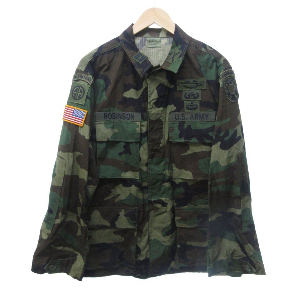 US ARMY アメリカ軍 91年 90s RIPSTOP BDU SHIRTS ミリタリーシャツ