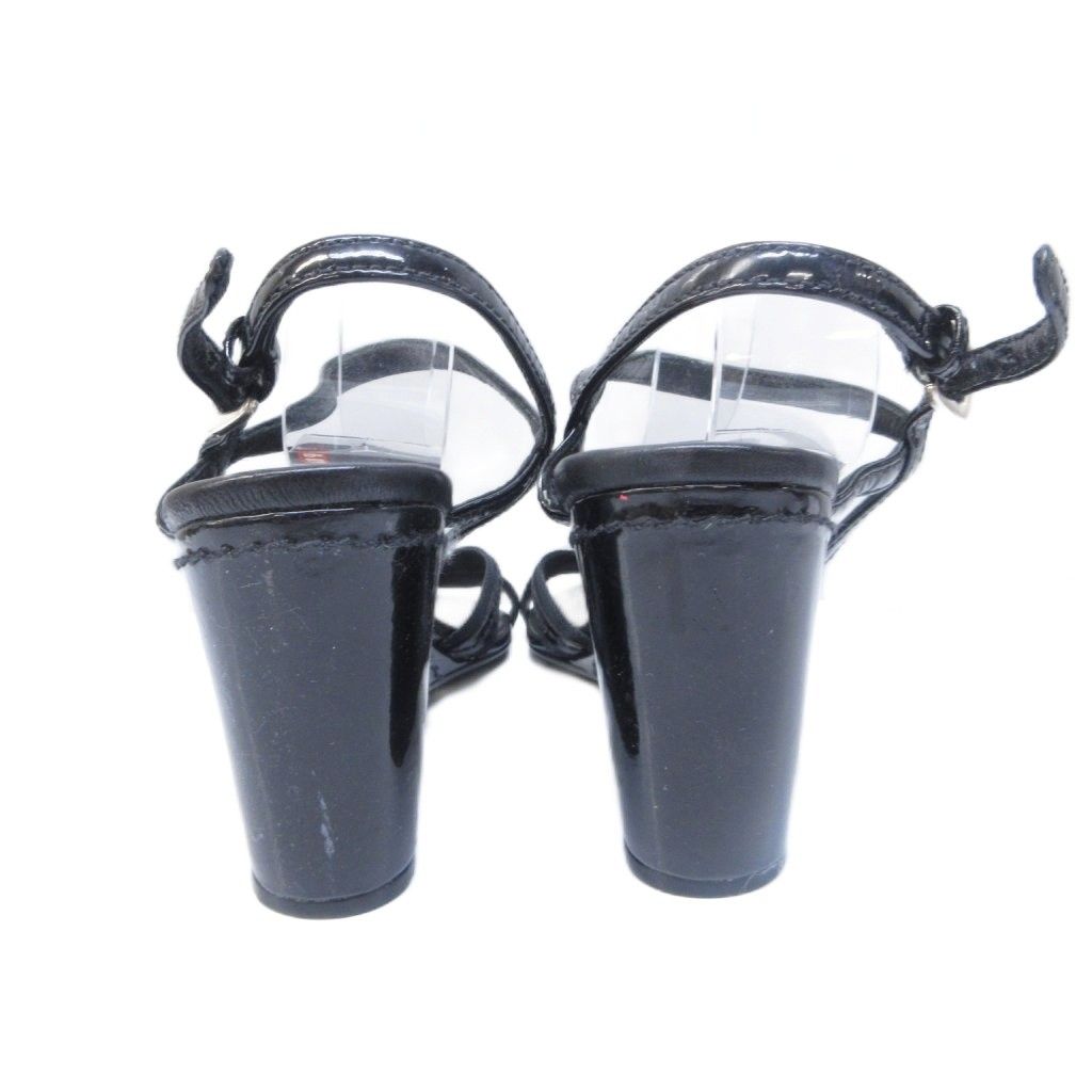 プラダスポーツ PRADA SPORT リボン レザー サンダル ミュール