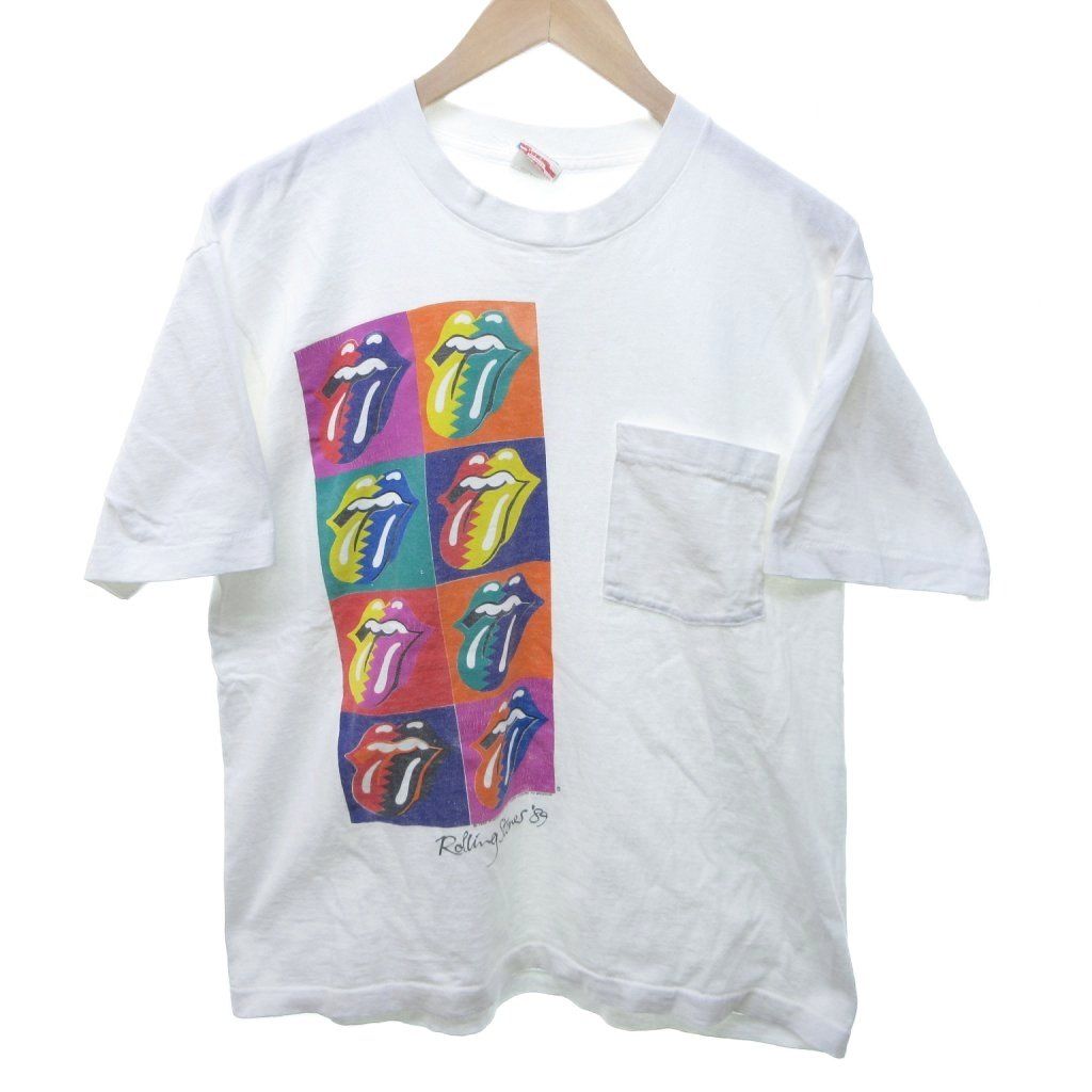 フルーツオブザルーム FRUIT OF THE LOOM 1989年 80s Rolling Stones