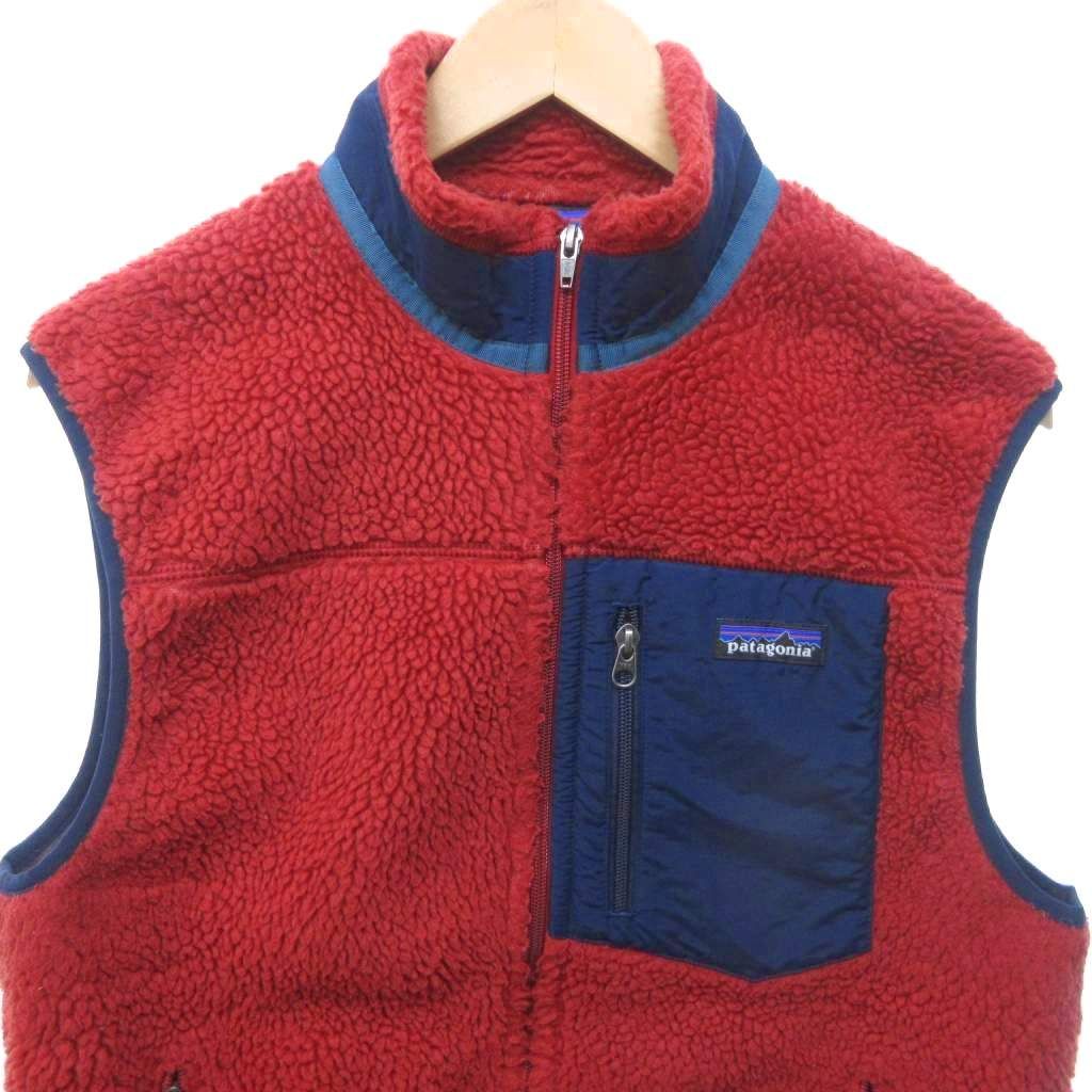 パタゴニア Patagonia クラシック レトロX ボアベスト ナイロン 赤