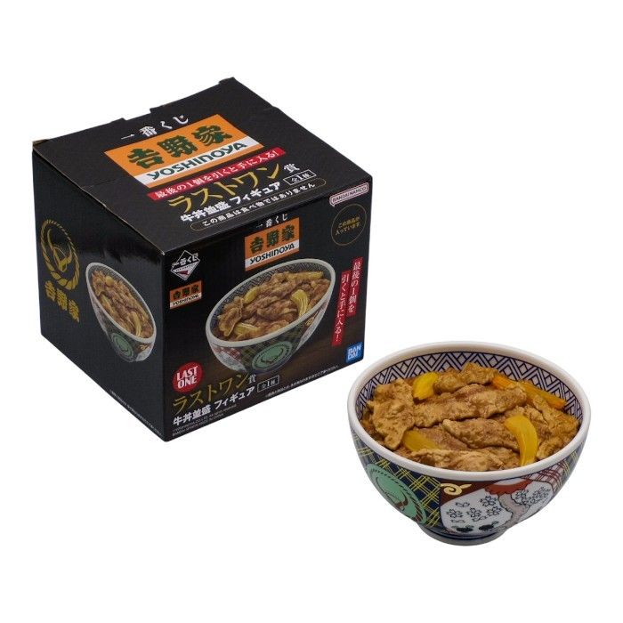 BANDAISPIRITS 一番くじ 吉野家 ラストワン賞 牛丼並盛 フィギュア
