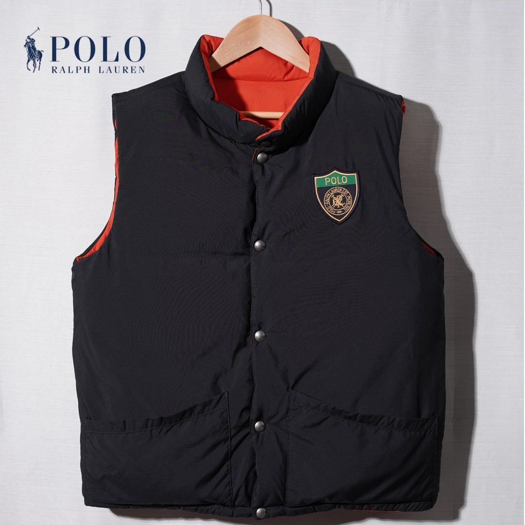 ポロラルフローレン Polo by Ralph Lauren リバーシブル ダウン ベスト