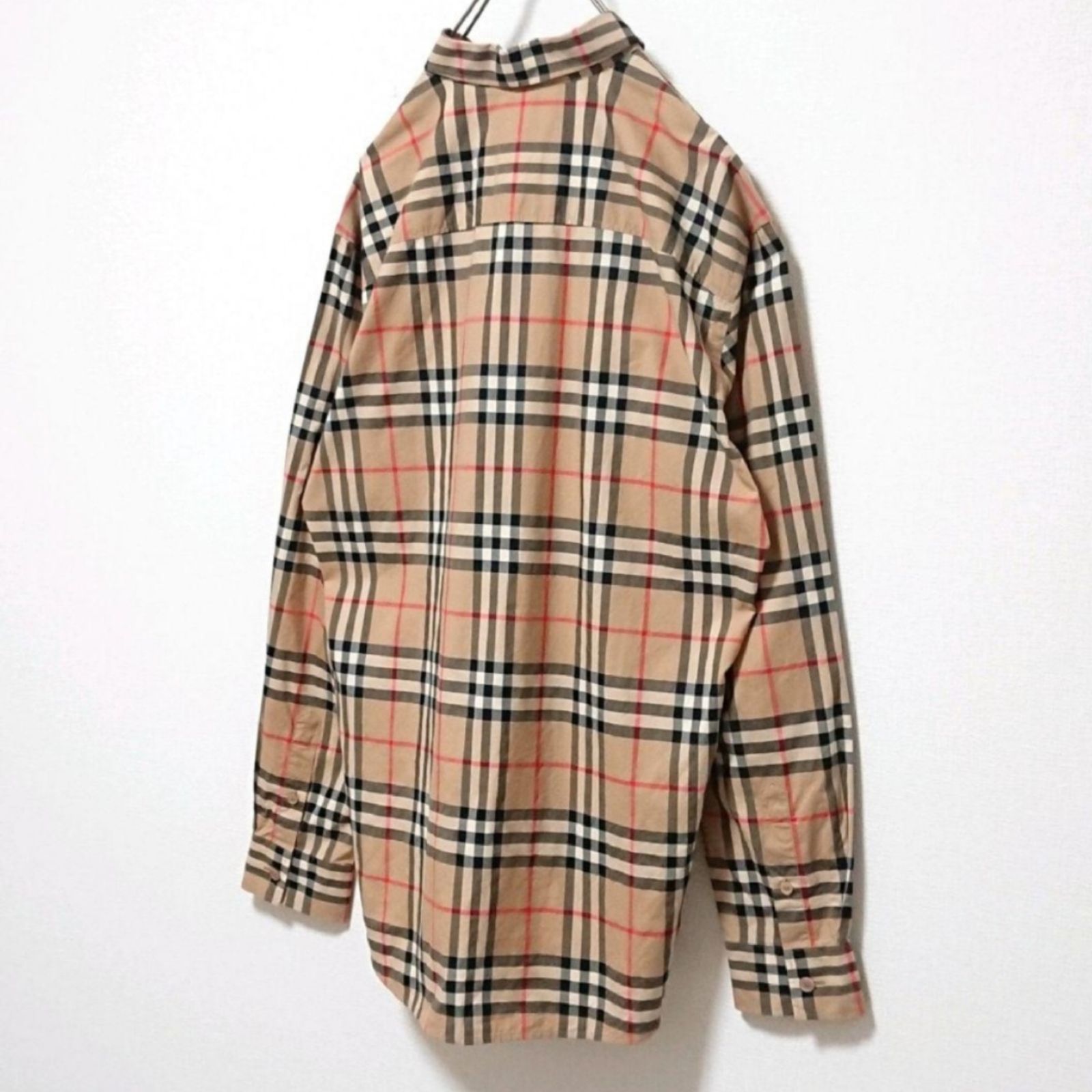 人気 定番モデル バーバリーロンドン イングランド ノバチェック 長袖