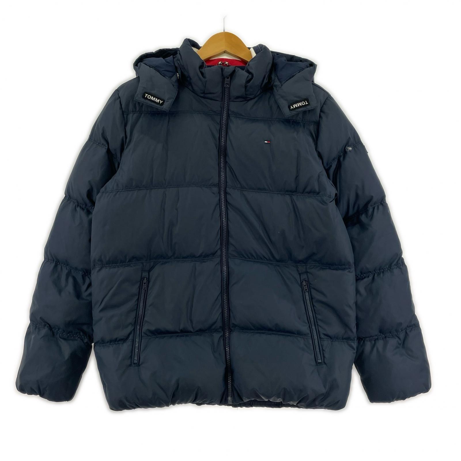TOMMY HILFIGER トミーヒルフィガー フード付き ダウンジャケット 