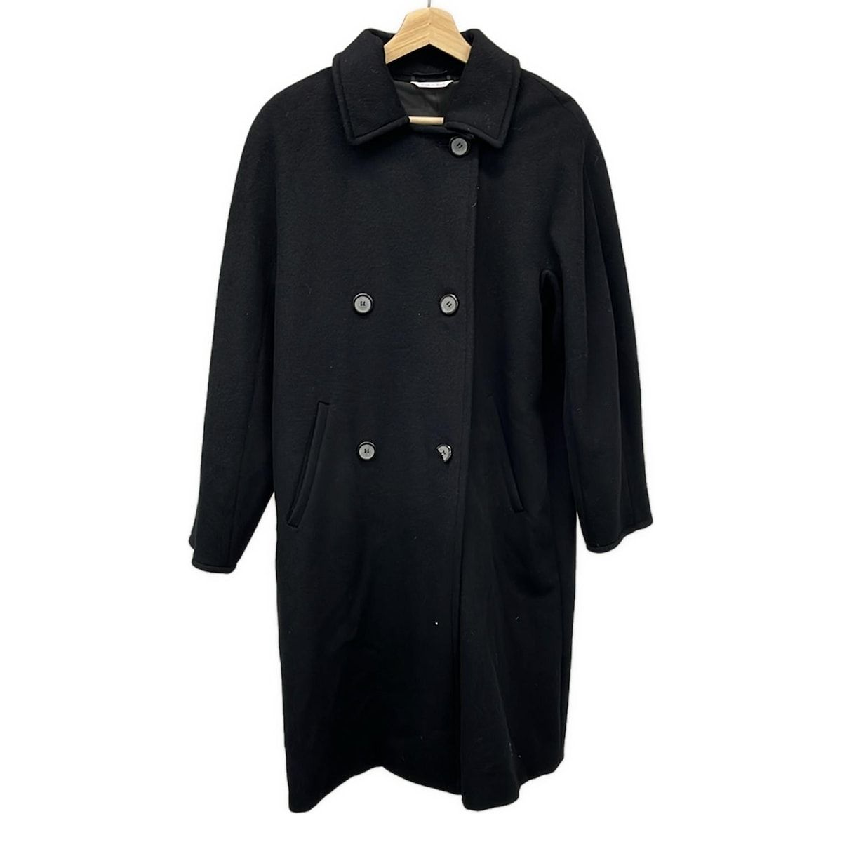 Max Mara(マックスマーラ) コート サイズ40 M レディース - 黒 長袖/冬