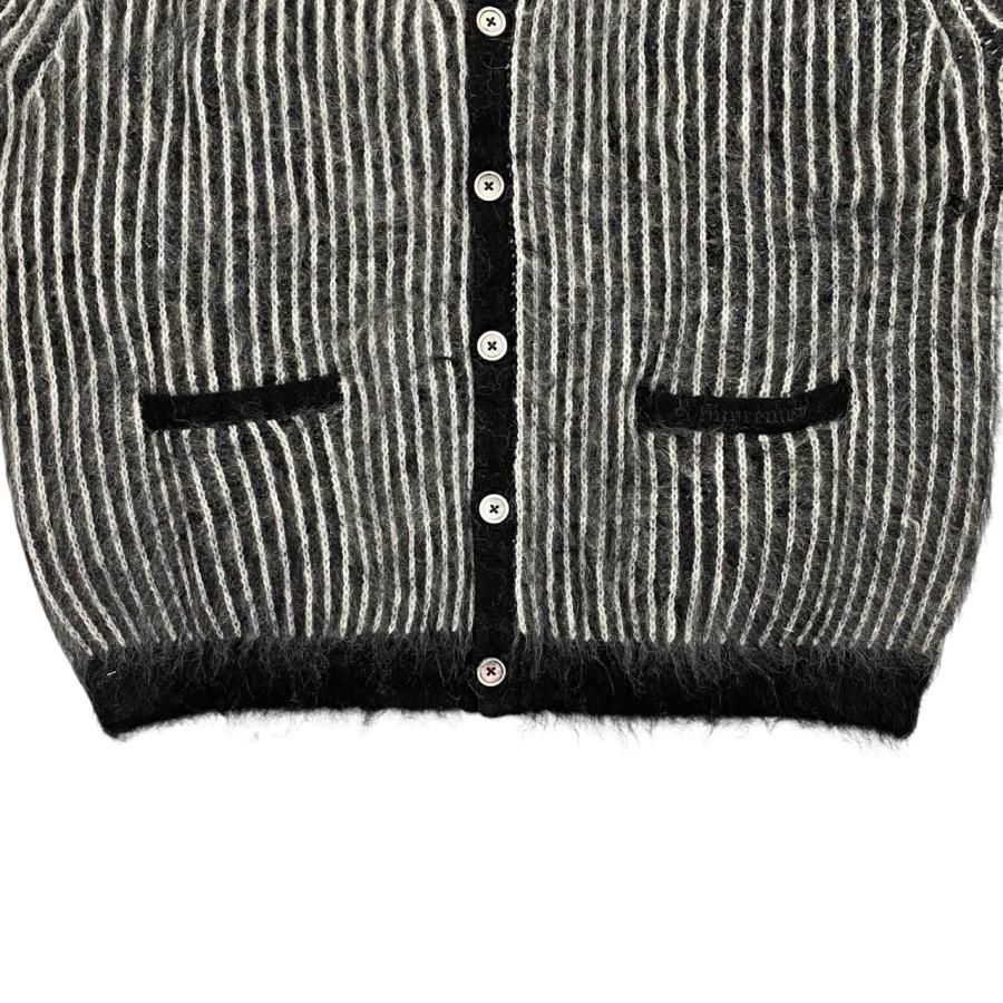 ☆E4903 シュプリーム カーディガン ツートーン モヘア XLサイズ 25SS