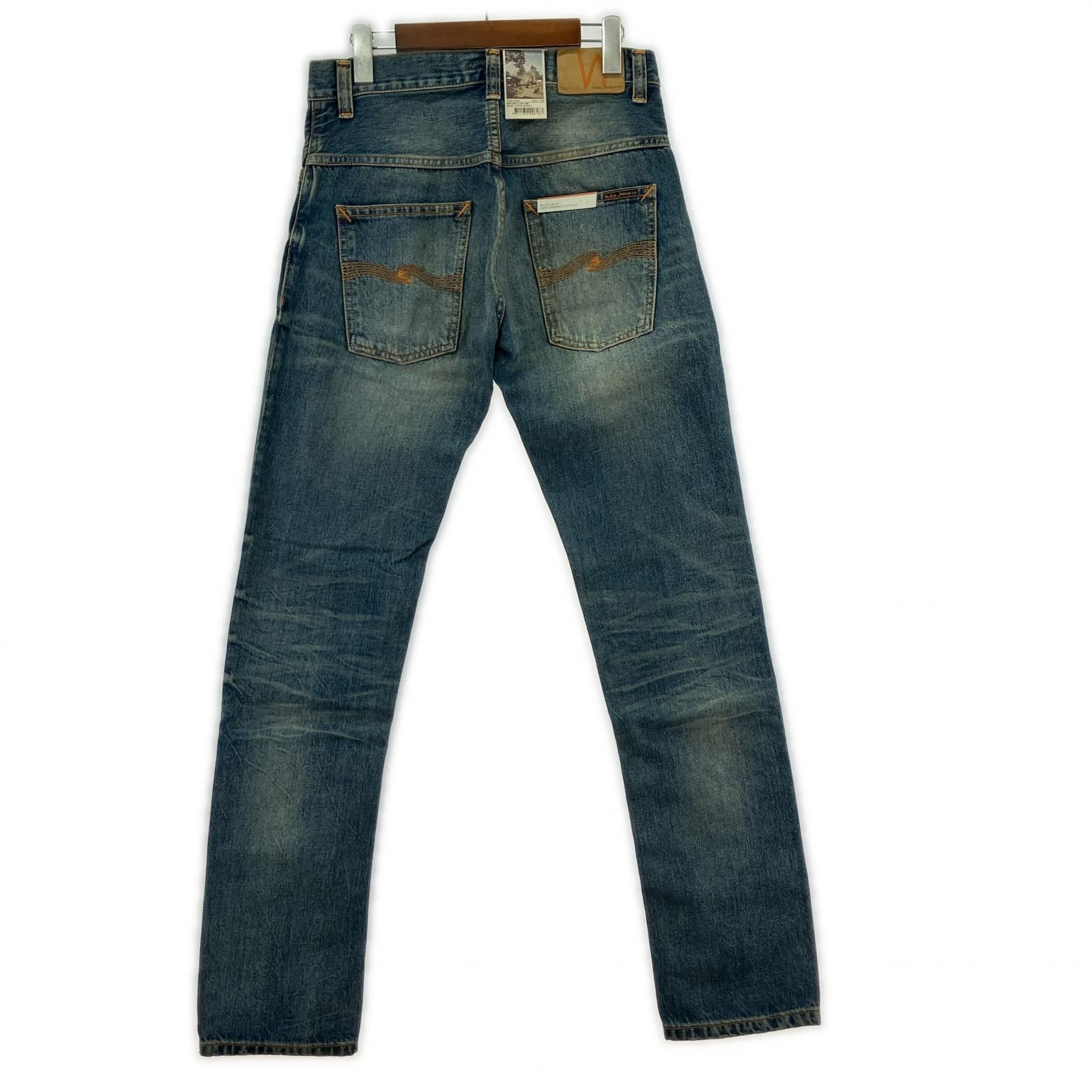 Nudie Jeans ヌーディージーンズ タグ付き ダメージ加工 デニムパンツ 