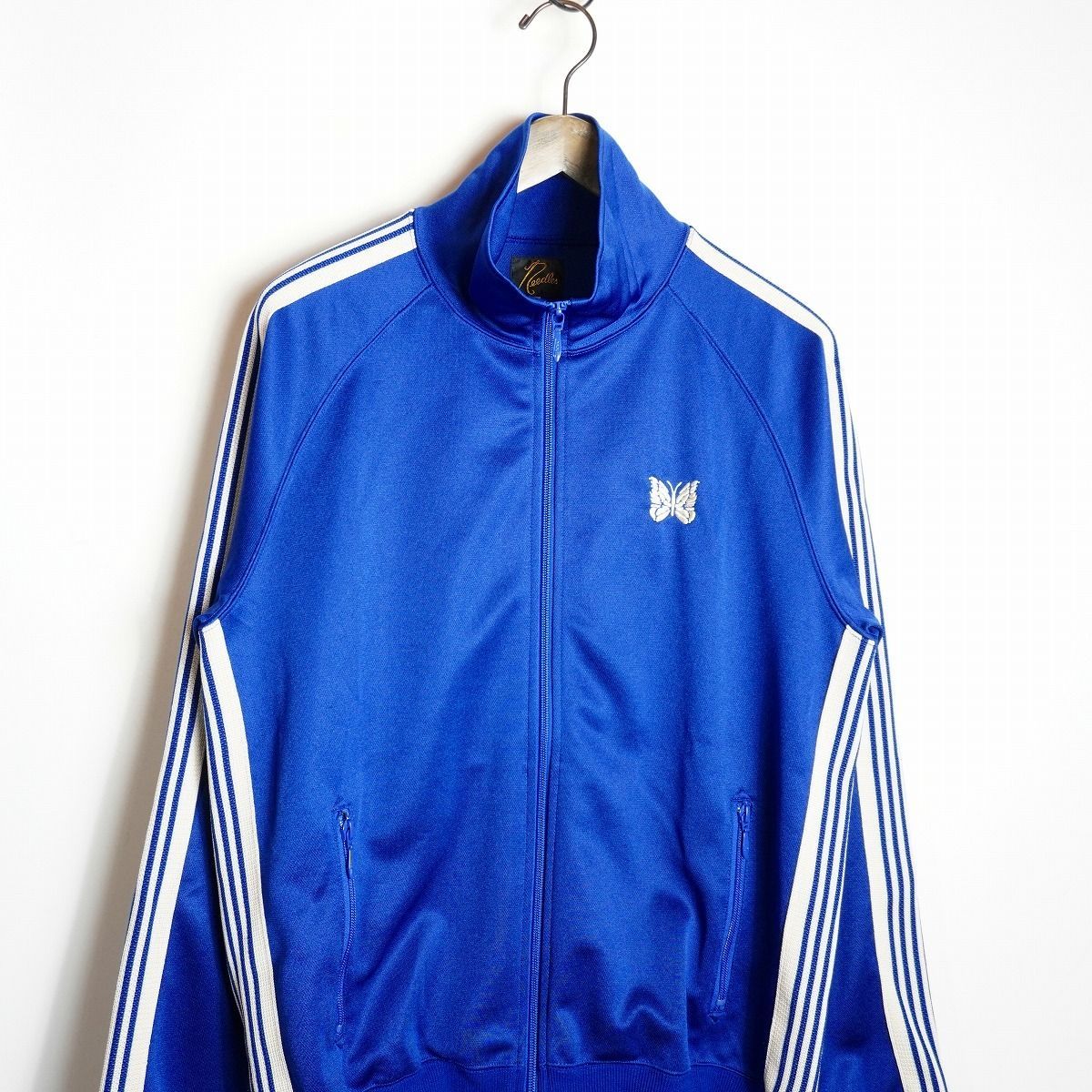 希少　needles 24ss トラックジャケット　M ブルー Needles（ジャージ ・ ブルー・ネイビー/青色系）のフリマアイテム一覧