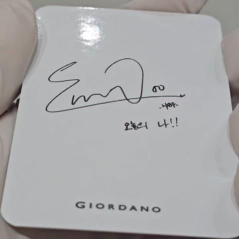 ASTRO（アストロ） チャ・ウヌ GIORDANO（ジョルダーノ） トレカ