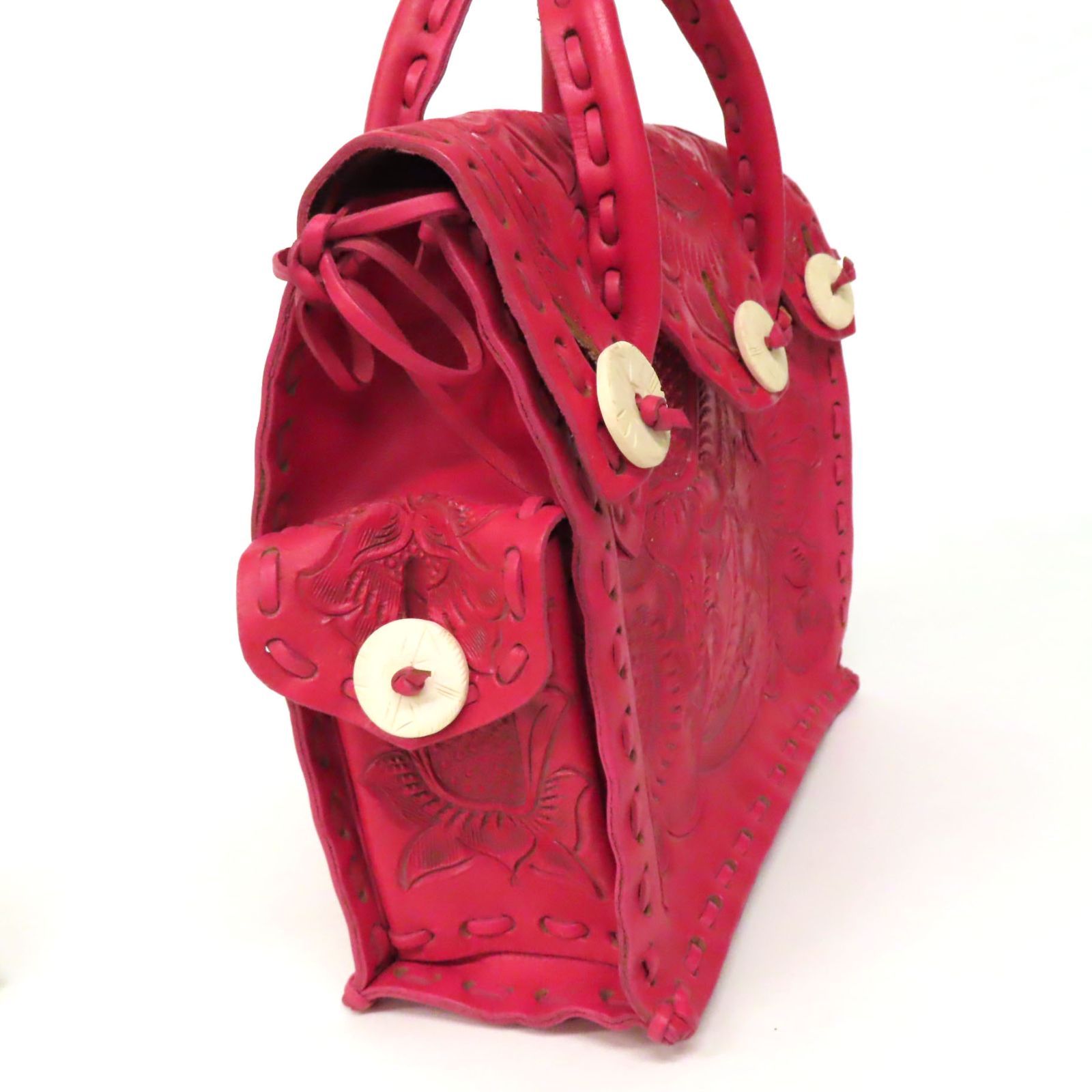 WK25539 極美品 CARVING TRIBES カービングトライブス トートバッグ 