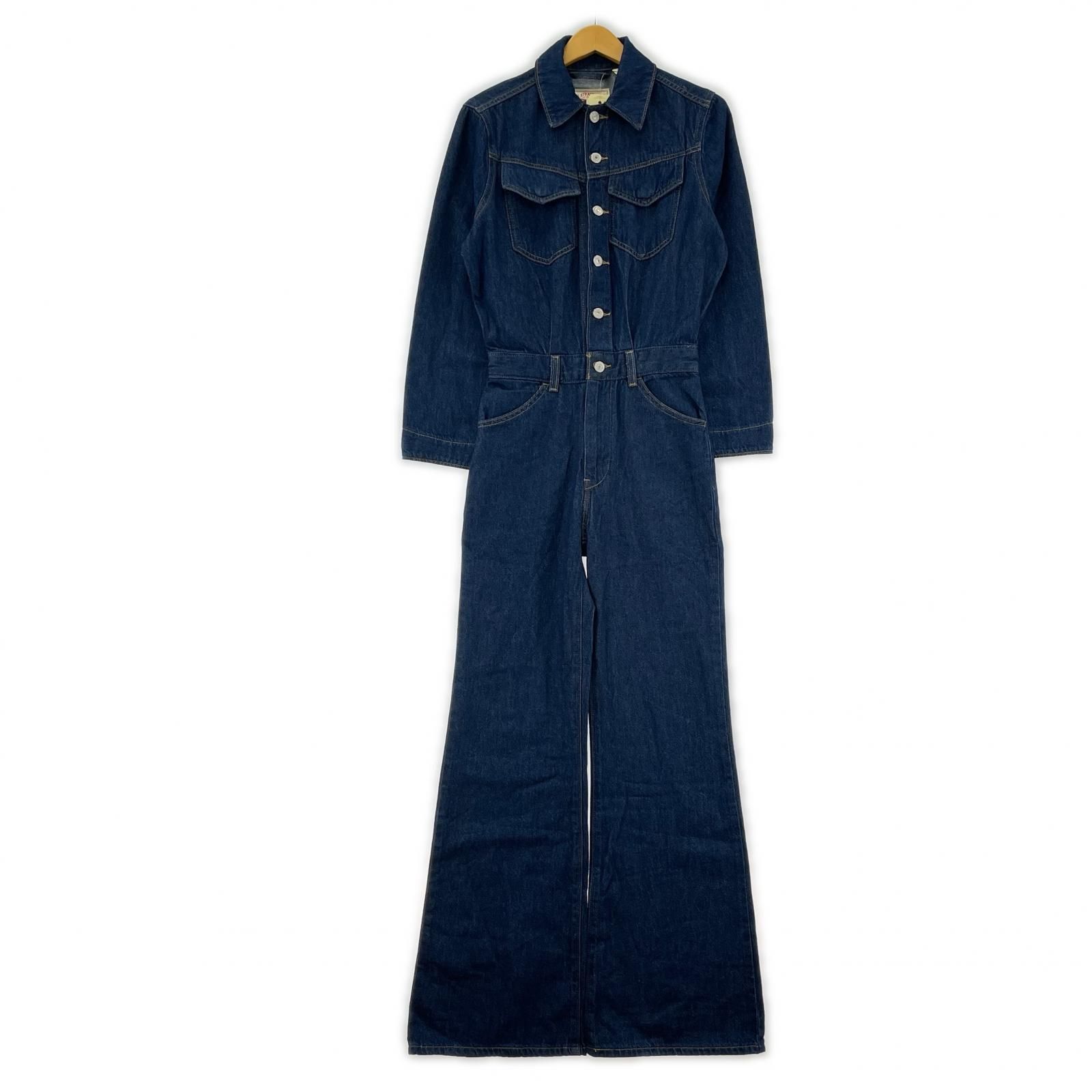 美品 Levi's リーバイス タグ付き フレア オールインワンツナギ
