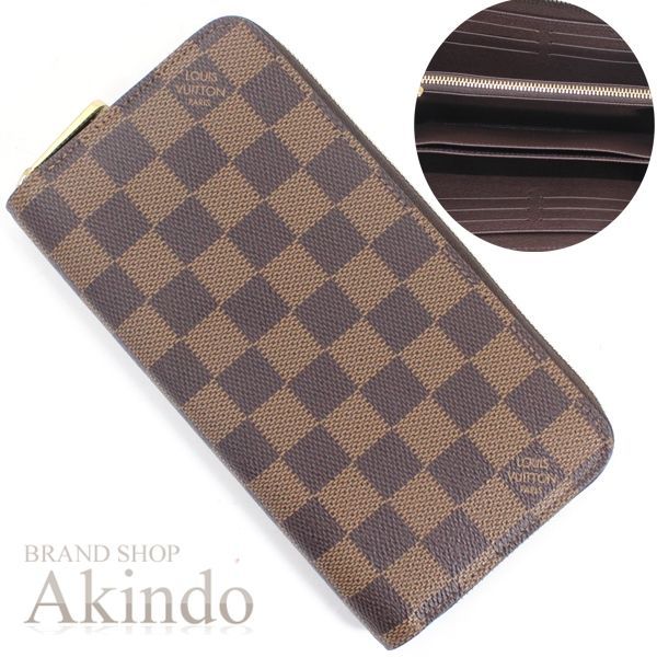 新品・未使用】ルイヴィトン ラウンドファスナー長財布 ダミエ 茶