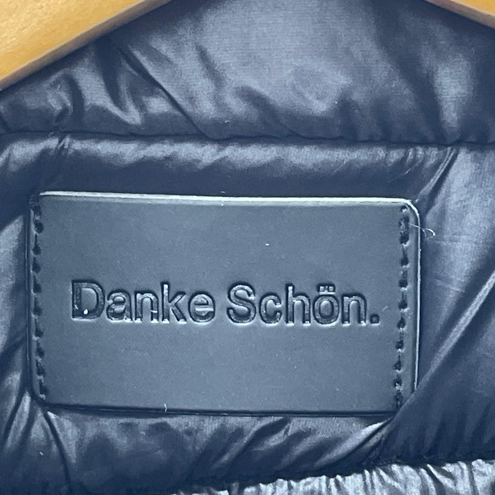 Danke Schon ダンケシェーン 中綿 レイヤード デザイン ジップアップ 