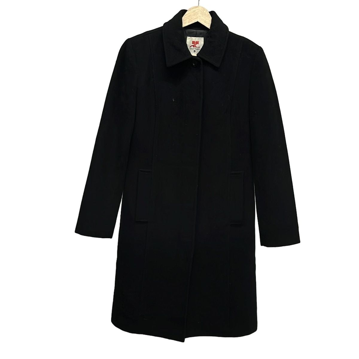 Courreges クレージュ ロングコート COURREGES(クレージュ) コート サイズ38 M レディース美品 - ダーク