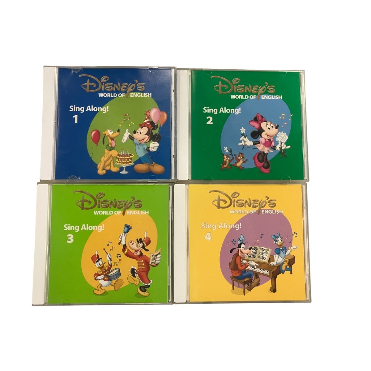 DWE ディズニー英語システム シングアロング セット2016年頃 中古