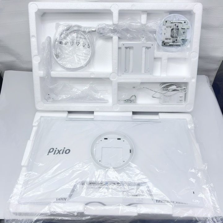 ジャンク品】Pixio ピクシオ PX248WAVEW ホワイト ゲーミングモニター