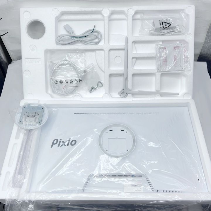 ジャンク品】Pixio ピクシオ PX278 WAVE White ゲーミングモニター 27