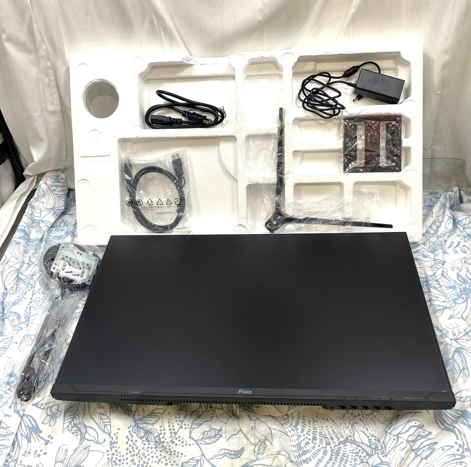 ジャンク品】 Pixio PX278 WAVE Black 液晶ディスプレイ PX278WAVE 27