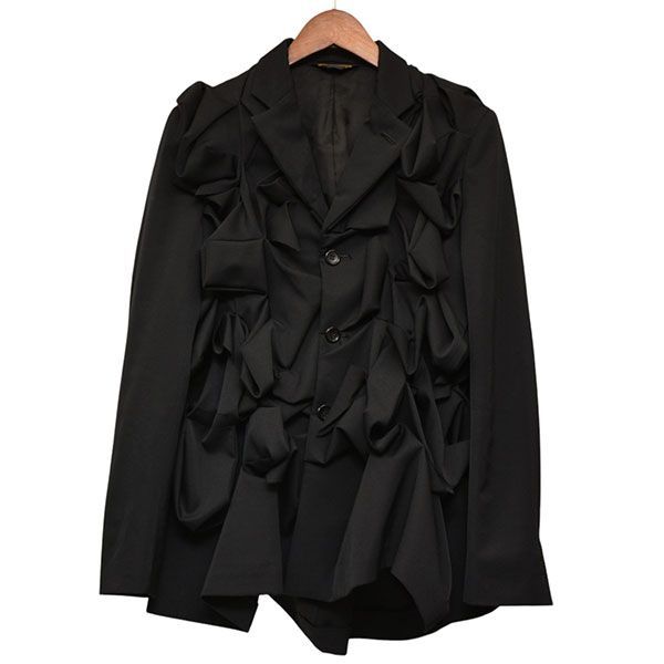 COMME des GARCONS コムデギャルソン 2025AW ウールカラーギャバジン