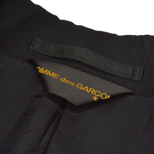 COMME des GARCONS コムデギャルソン 2025AW ウールカラーギャバジン