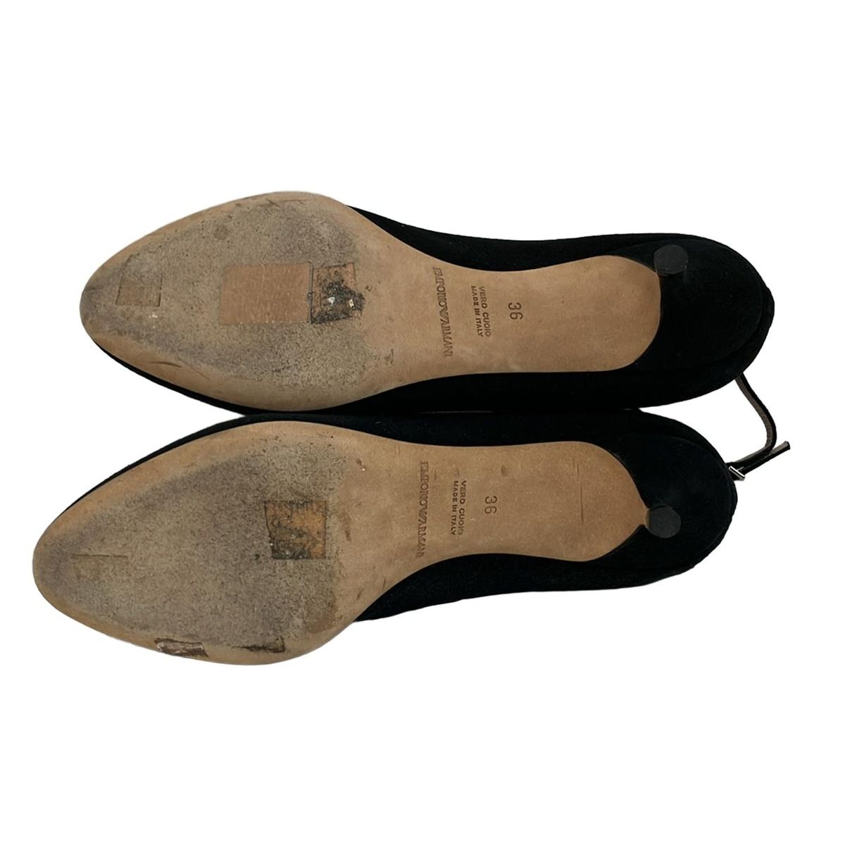 EMPORIOARMANI(エンポリオアルマーニ) パンプス 36 レディース 黒