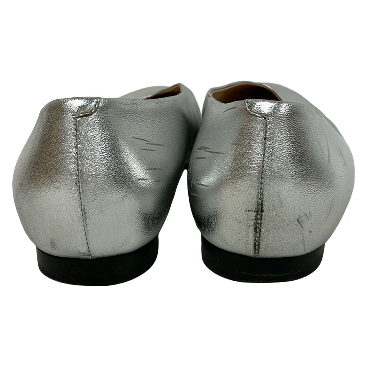 PELLICO(ペリーコ) フラットシューズ 38 レディース - シルバー アウト