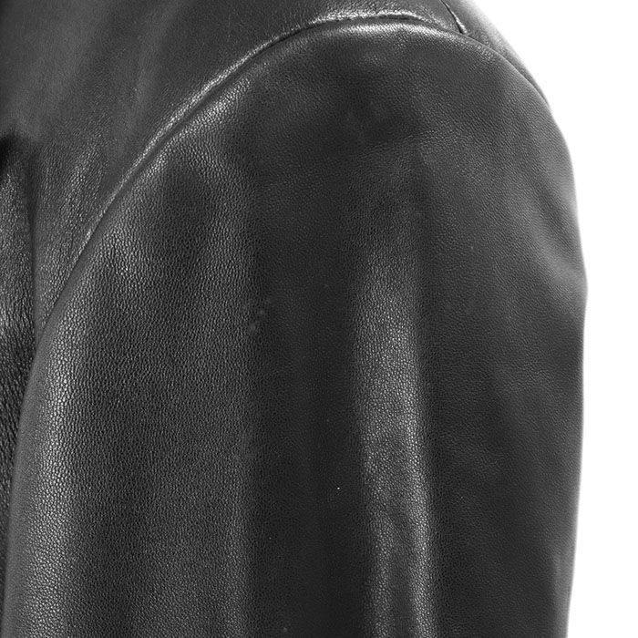 GUCCI グッチ レザージャケット トム・フォード期 ロゴ ボタン 2B