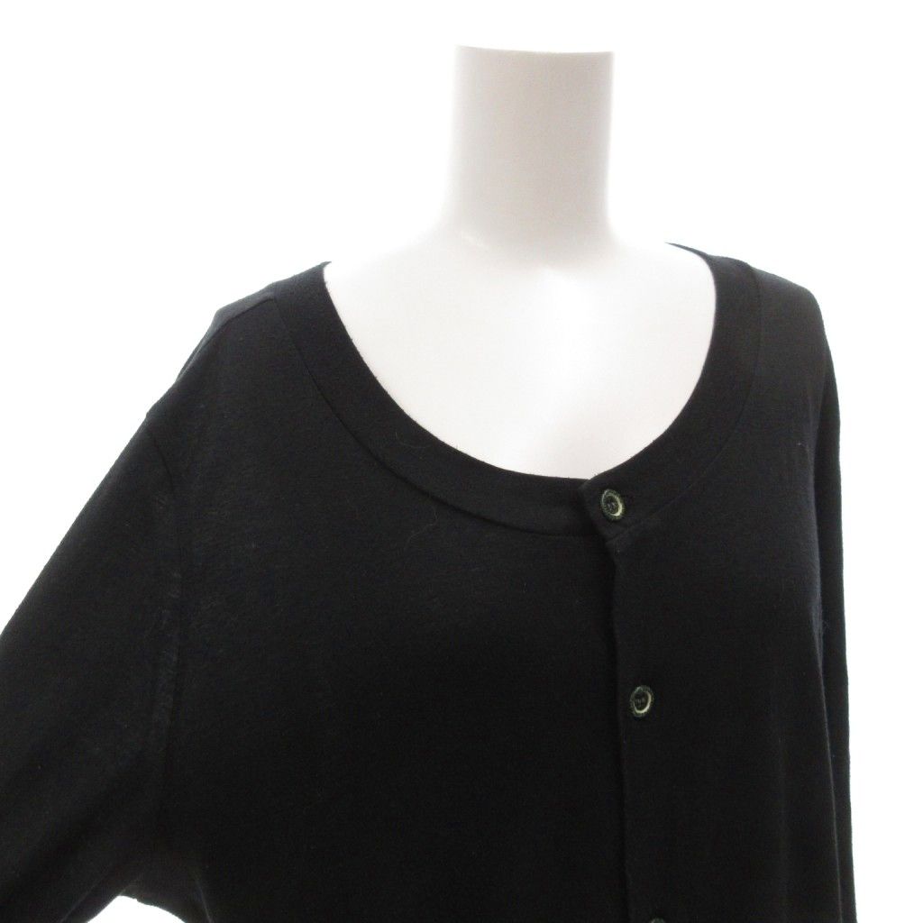 LIMI feu 黒 ボタン付きカーディガン ☆おさかなさまの専用☆LIMI feu