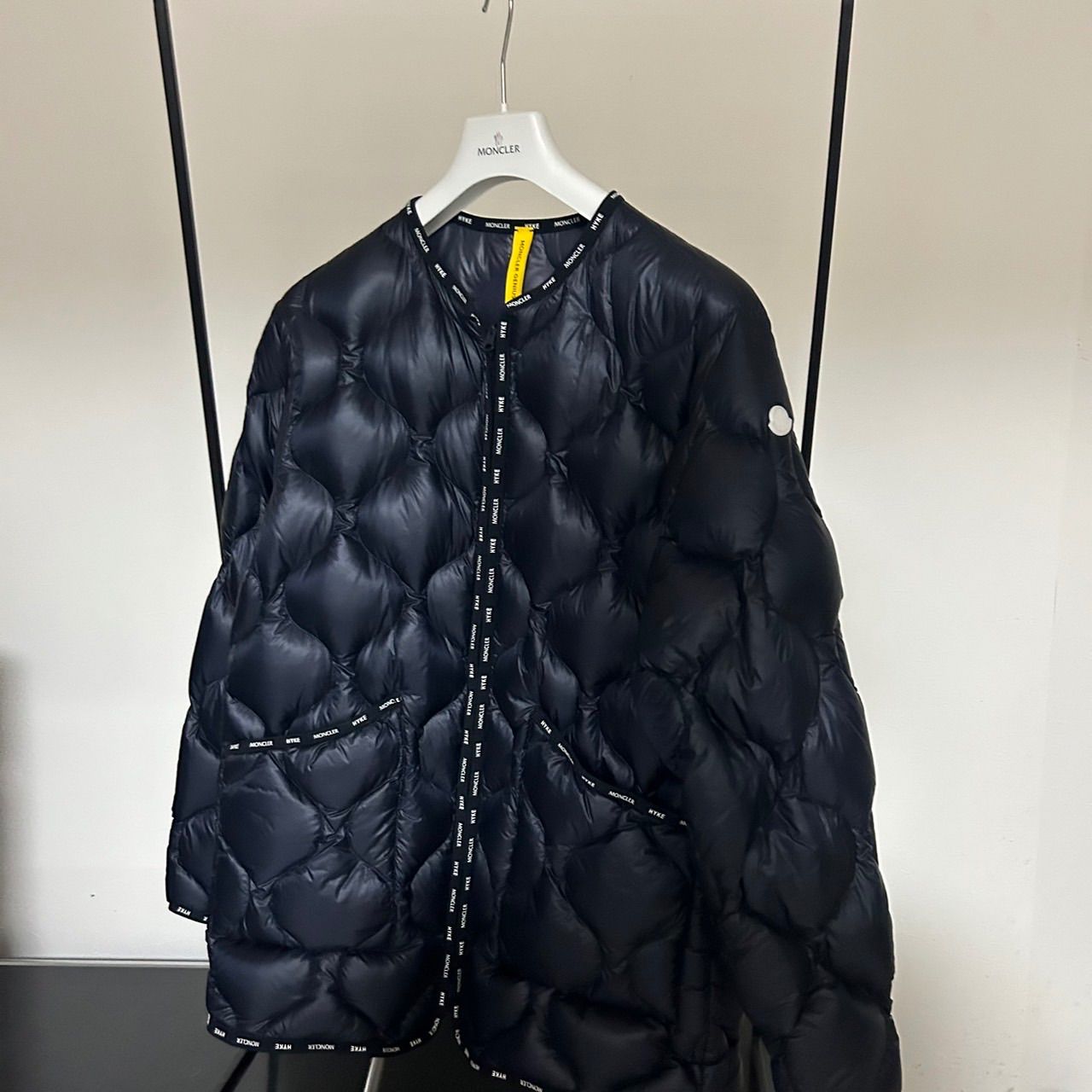 新品✨20年✨ハンガータグ付✨モンクレール 2WAY ナイロンジャケット モンクレール MONCLER 21AW HYKE LANGUARD SHORT GORE-TEX BLACK