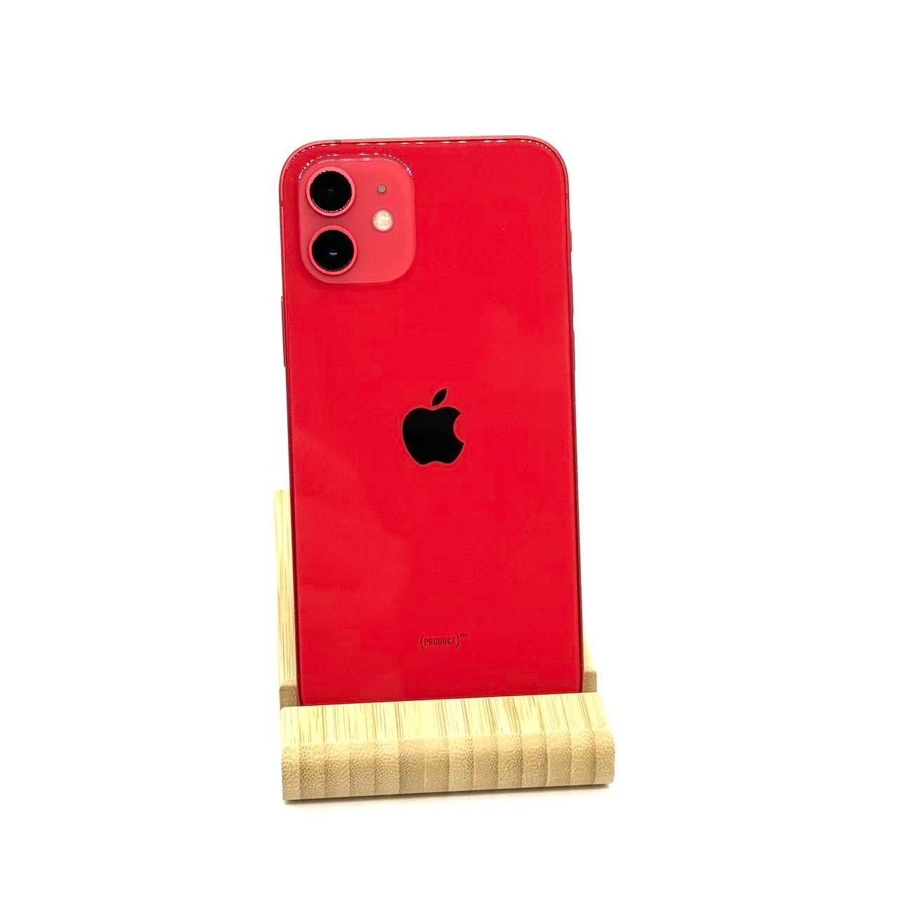 中古Bランク」iPhone 12 (PRODUCT)RED 256GB SIMフリー [レッド