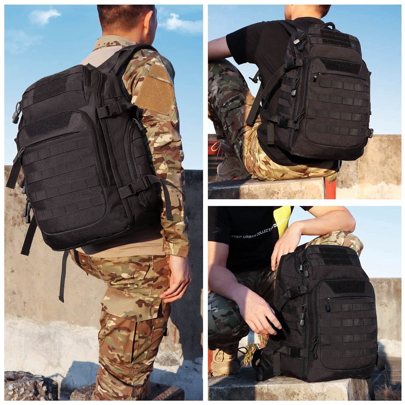 FOCUHUNTER] バックパック 40L タクティカルバックパック ミリタリー