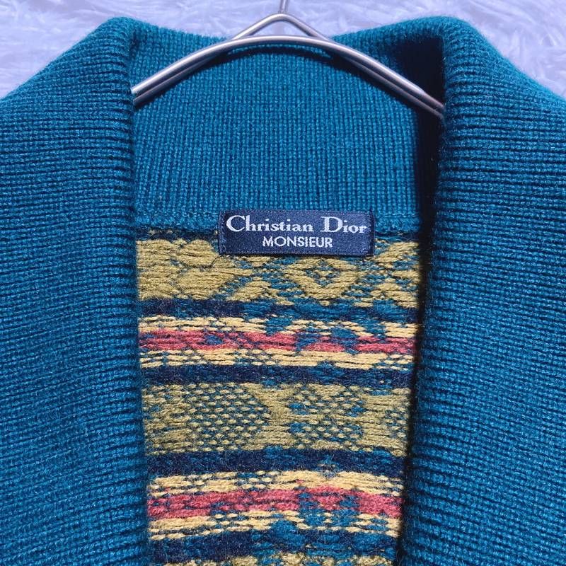 【激レア】Christian Dior MONSIEUR カーディガン　ウール 激レア】Christian Dior MONSIEUR カーディガン ウール 【公式通販】