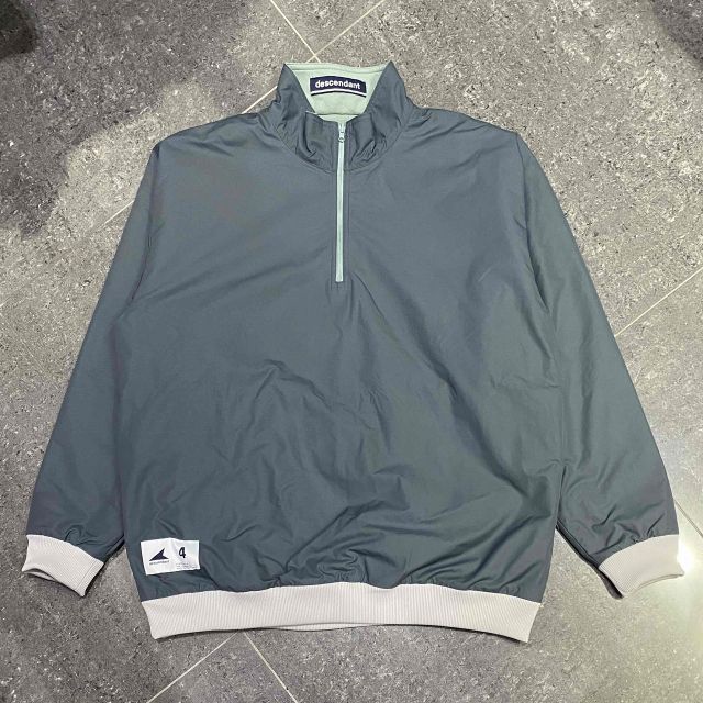 DESCENDANT 25aw TIDE HALF ZIP JACKET SIZE-4 252TQDS-JKM01