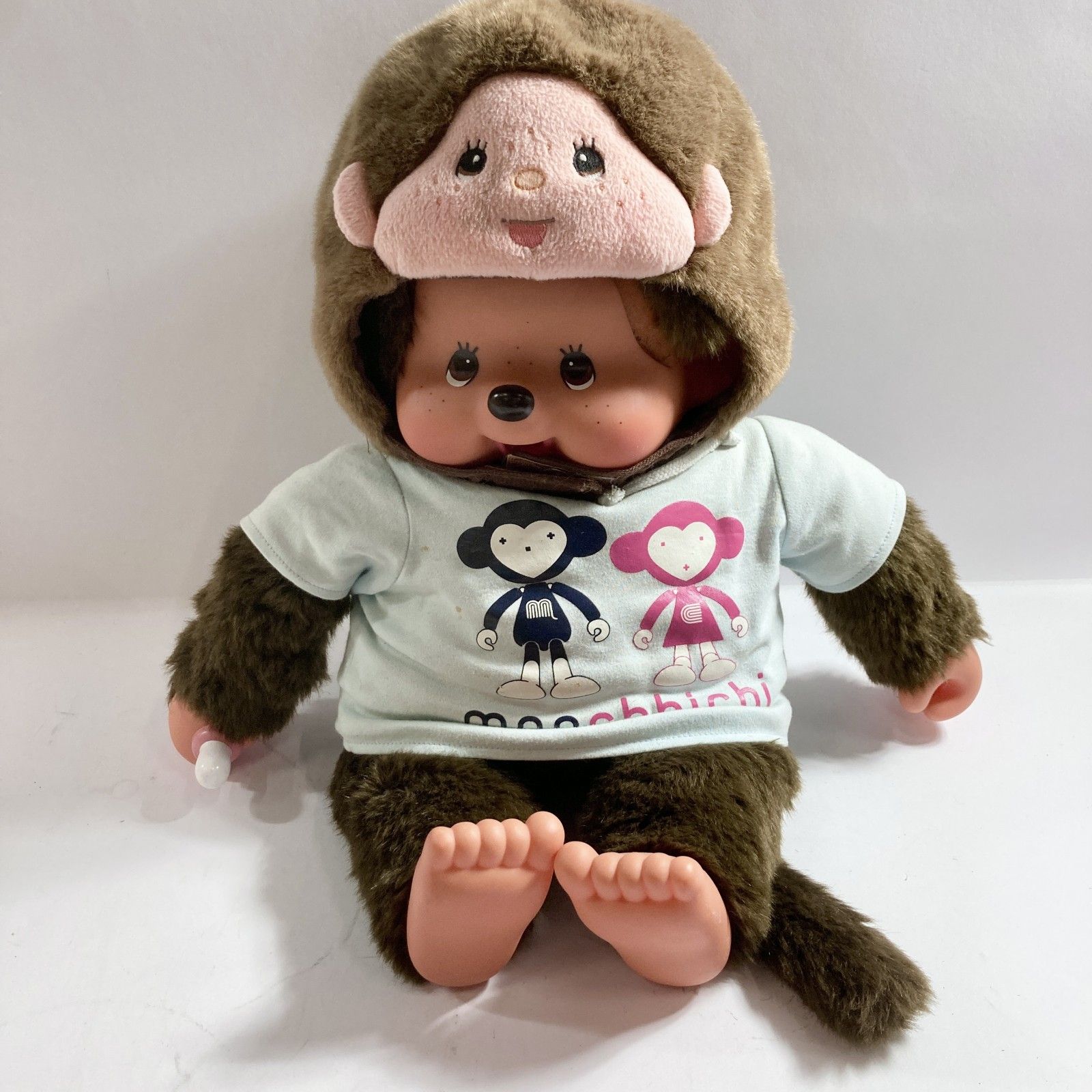 希少 モンチッチ　ぬいぐるみ男の子 ヴィンテージ1918 セキグチ ☆ 希少 monchhichi モンチッチ セブンイレブン限定 セキグチ 1918年
