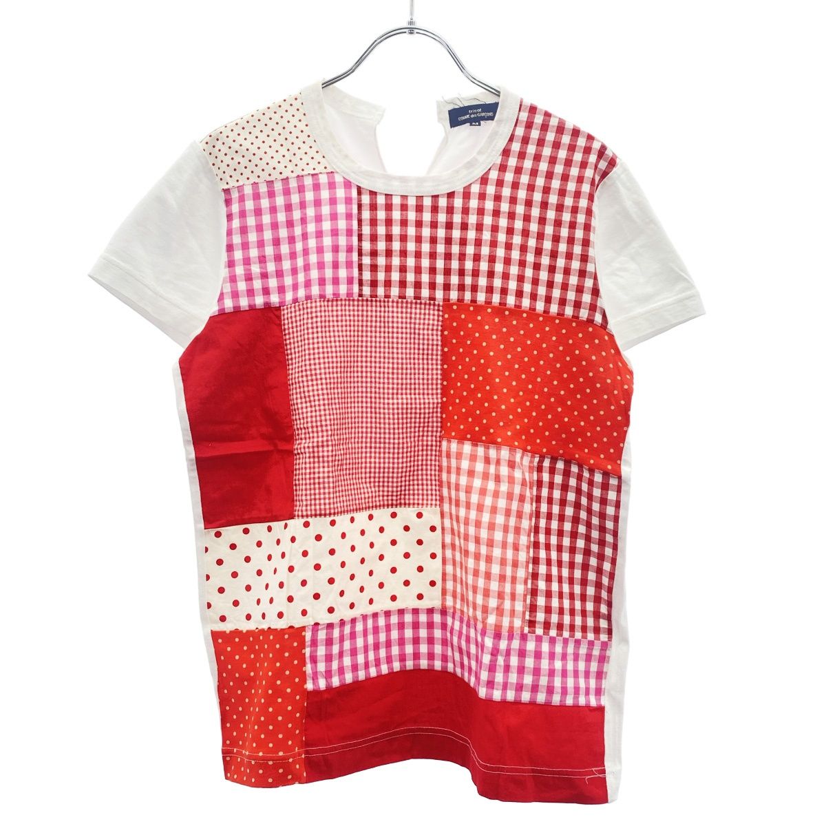 06SS トリコ コムデギャルソン パッチワーク ロングTシャツ tricot COMME des GARCONS トリココムデギャルソン 13SS パッチワーク