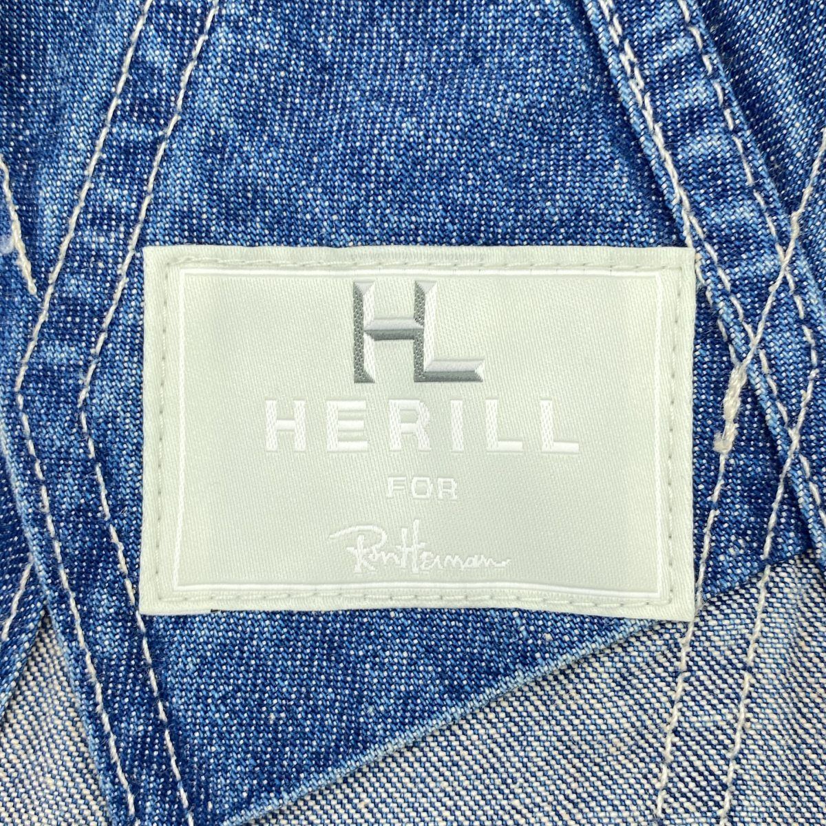 HERILL ヘリル for Ron Herman HL Nepdenim OVERALLS デニム 