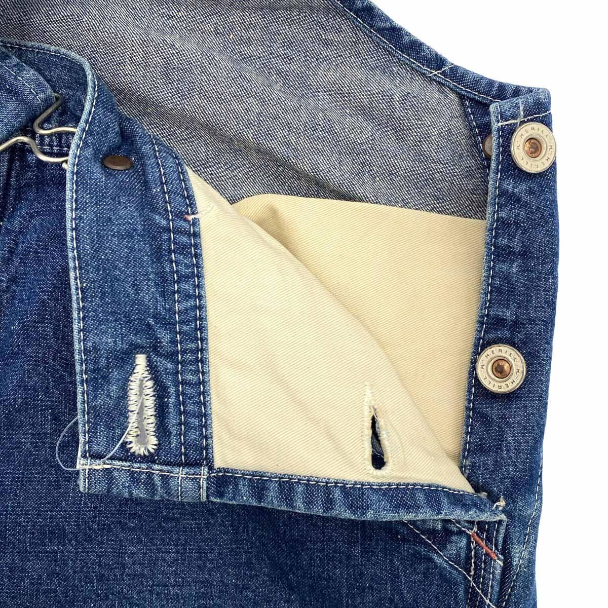 HERILL ヘリル for Ron Herman HL Nepdenim OVERALLS デニム 