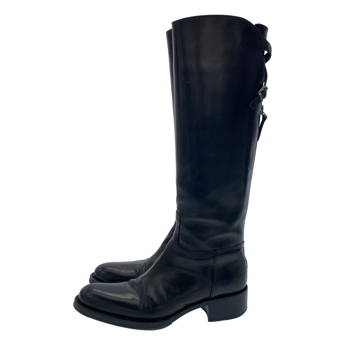 SARTORE サルトル ロングレザーブーツ ブラック 35 - メルカリ