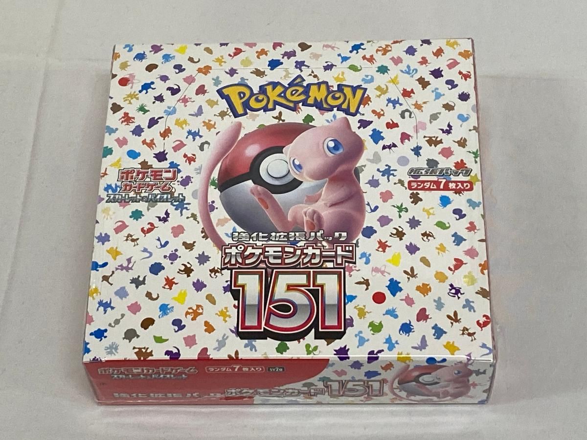 スカーレット&バイオレット 強化拡張パック 151(シュリンク未開封BOX