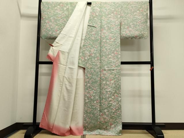 平和屋着物□上質な小紋 辻が花 正絹 逸品 CABA0378oy - メルカリ