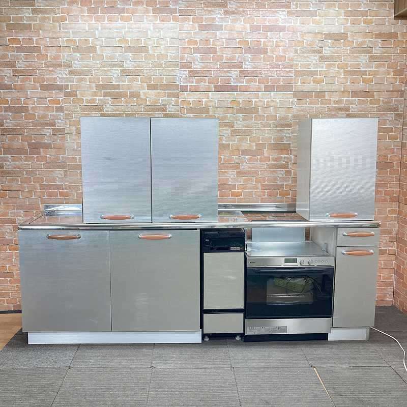 中古品】TOYO KITCHEN 天板ステンレス製 鏡面仕上げ 食洗器 オーブン