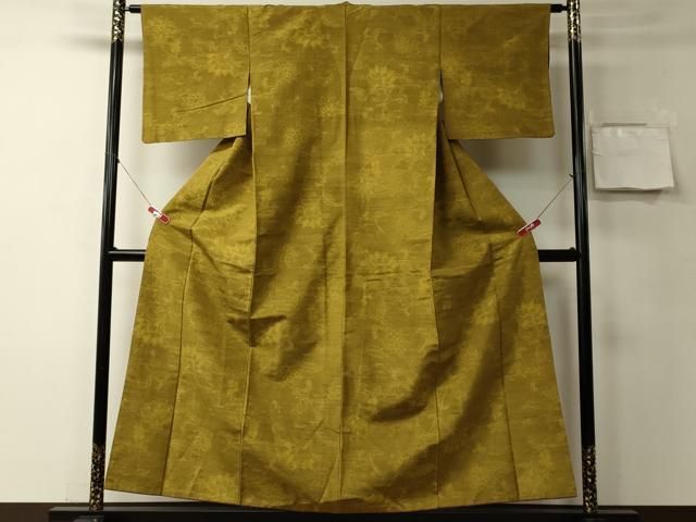 平和屋着物□上質な紬 更紗花唐草文 正絹 逸品 CABB3223oy - メルカリ