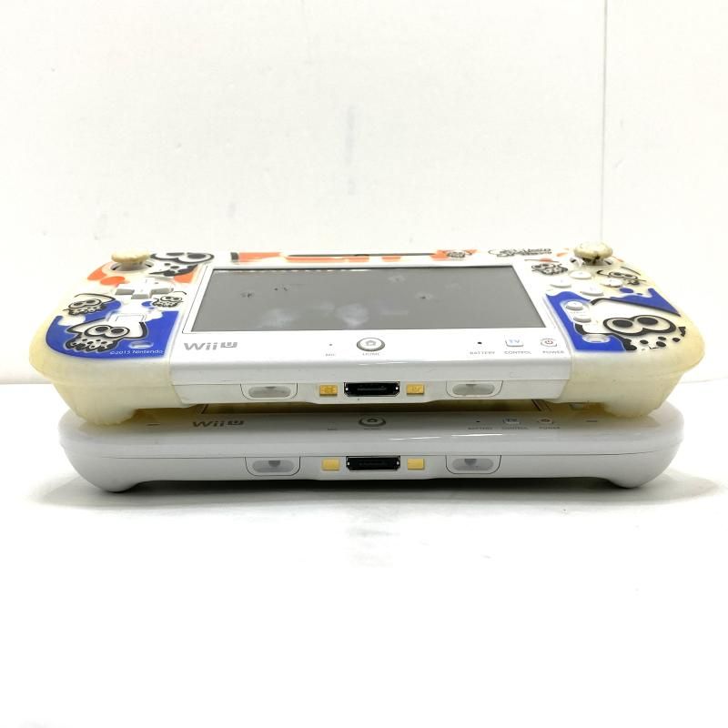中古】本体S）【ｼﾞｬﾝｸ】WiiU本体1台 WiiUﾊﾟｯﾄﾞ2台 WUP-101【動作未保証