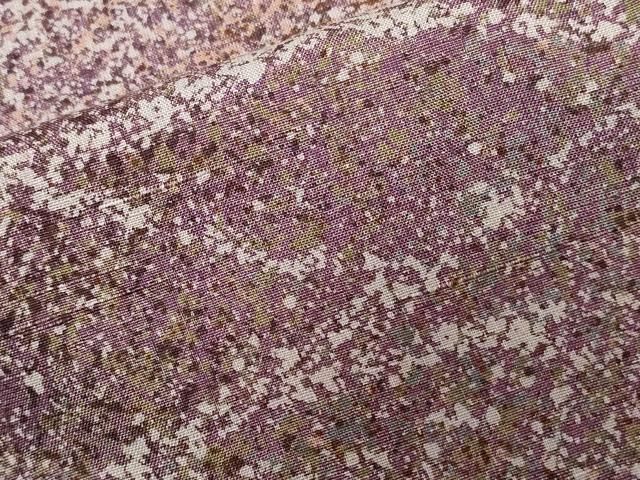 平和屋着物□上質な小紋 作家物 樹林文 暈し染め やまと誂製 正絹 逸品