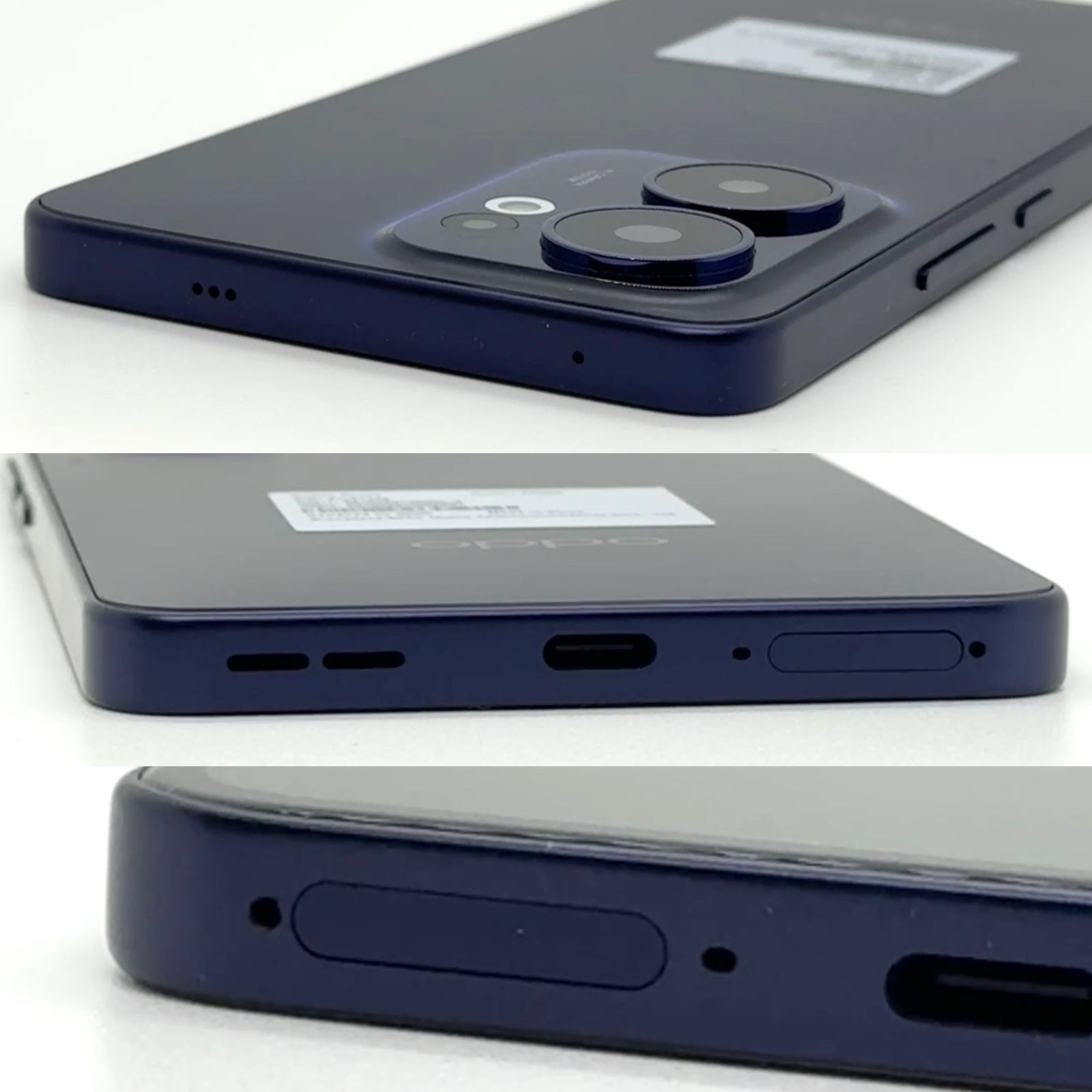 中古品」OPPO Reno13 A 8GB/128GB OPG05 ルミナスネイビー【管理番号