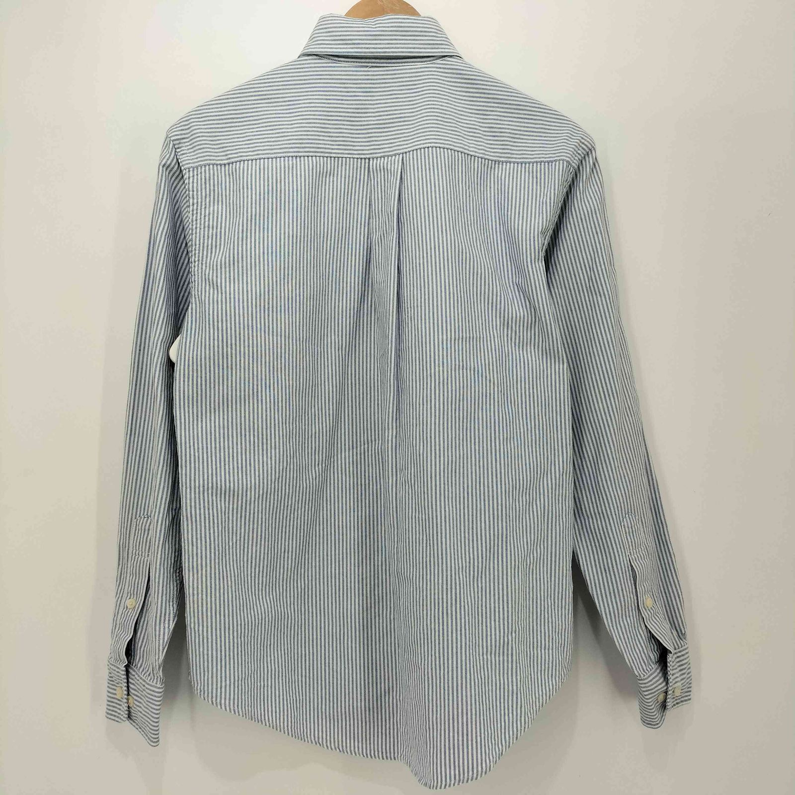 【美品】ブルックスブラザーズ ゴールデンフリース USA製 ストライプ Cグレー ブルックスブラザーズ BROOKS BROTHERS ストライプ柄 ゴールデン