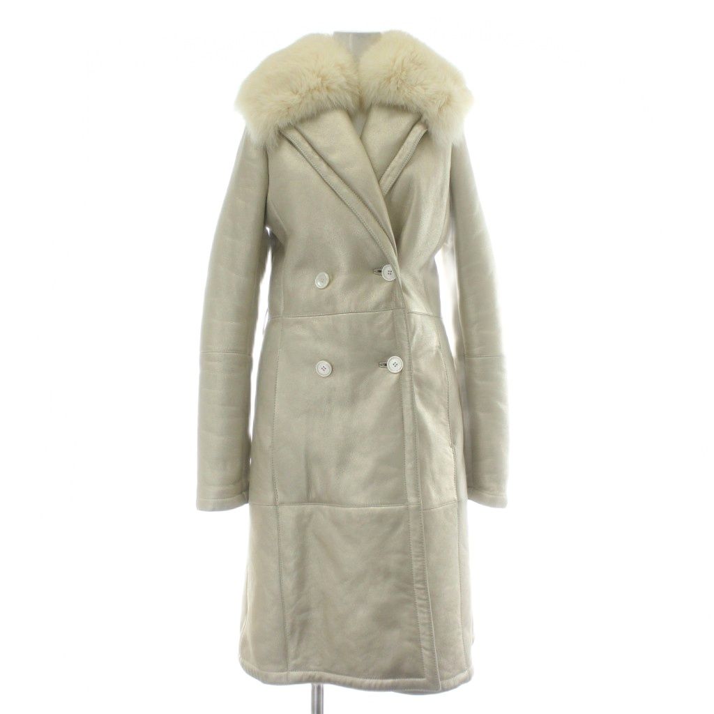 ムートンコート　グッチ　GUCCI グッチ GUCCI ムートンコート アウター リアルファー フォックス 毛皮