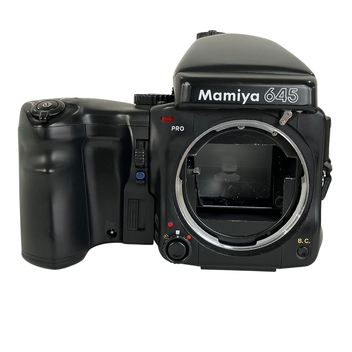 Mamiya マミヤ 645 ジャンク品 Mamiya 645 PRO 中判カメラ ボディ フィルムバック ファインダー付